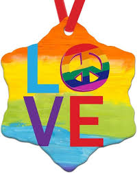 Amazon.com: Swavecat LGBTQ Pride Parade Christmas Tree Ornaments Pride  Parade Rainbow Love Peace Christmas Decorations Gift Bisexual Rainbow Pride  Gay Pansexual Christmas Stocking Filling Ceramic Ornament : Home & Kitchen