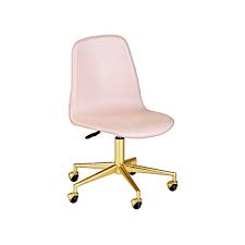 Create a professional environment with these office and conference room chairs. Kids Class Act Pink And Gold Desk Chair Crate And Barrel Cute Desk Chair Pink Office Chair Girls Desk Chair