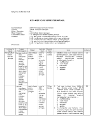 Rpp k13 revisi terbaru gratis download. Soal Administrasi System Jaringan K 13 Beserta Kisi Kisi Soal