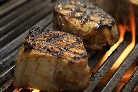 Photos of breaded center cut pork chops. Key Temps Juicy Grilled Pork Chops Thermoworks
