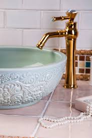 Europe Vintage Style Lavobo China Art Ceramic Washing Basin Bathroom Counter Top Bathroom Sink Green Wash Basin In Bathroom Sinks Wash Basin Bathroom Top Basin