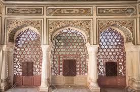 Interior Of The Hawa Mahal Jaipur Rajasthan India Mughal Architecture India Architecture Indian Architecture