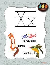 Amon there are four birds that have names that start with the letter x: Letter X Animals Printable Poster Alphabet Letter Hunt Reindeer Writing Lettering