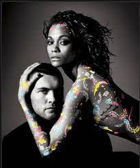 Actor zoe saldana is through the filming of james cameron's 'avatar' 2 and 3. Pin On Beautiful People