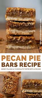 Pecan Pie Bars Are Gooey Rich Pecan Pies You Can Eat With Your Hands Dessert Dessertbars Pecanpie Pe In 2021 Pecan Pie Bars Recipe Pie Bar Recipes Pecan Pie Bars