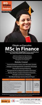Executive Msc In Finance Financial Statement Analysis Msc Finance