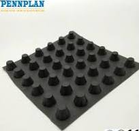 Plastic Drainage Cell Sheet Mat Dimple Drainage Plate Drain Board Green  Roof System