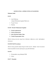 Jelaskan pengertian laporan bisnis dan proposal bisnis ! Doc Sistematika Laporan Pengantar Bisnis Intan Andini Academia Edu
