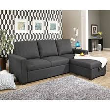Hudson Fabric Reversible Storage Sectional With Pullout Bed Sam S Club Sofa Storage Upholstered Sofa Sectional Couch