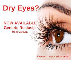 Restasis eye drops contain cyclosporine which is an immunosuppressant. News Generic Restasis For Dry Eyes Is Available From Canada Now Healthy Living Links