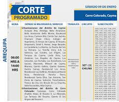 Jun 08, 2021 · el ministerio de educación y fractalup suscribieron un convenio para que los estudiantes que se encuentren hospitalizados no pierdan clases, por lo que podrán ingresar a una plataforma gratuita. Arequipa Corte De Servicio Electrico En 7 Distritos Este Sabado 9
