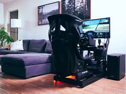 Before me is a red fiberglass body and dozens of boxes that. How To Build Virtual Racing Simulator At Home Best Sim Tech Gear