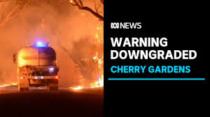 Fire & emergency information pack. Cherry Gardens Bushfire Still Uncontrolled As Emergency Warning Downgraded Abc News Youtube