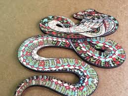 Snake Art Wood Wall Art Wall Art Home Decor Wood Snake Animals Decor Wooden Wall Decor Wood A Owl Wall Art Wall Art Living Room Animal Decor