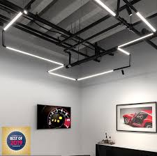 Congrats To Pure Edge Lighting Their Pipeline Suspension Rotatable Modular System Was Named To Enlightenment Mag Open Ceiling Lighting Solutions Edge Lighting