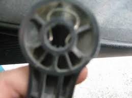 Insert removal tool between crank handle and door, lined up with the crank handle as shown in figure 1. How To Easiest Way In The World To Remove A Window Crank Youtube