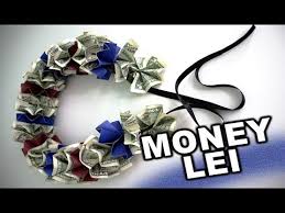 2nd jun 2014 / by guest contributor. How To Make A Money Lei For Graduation With School Colors Youtube