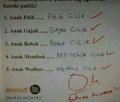 Ig gambar lucu karakter anak sekolah dalam hal pulpen sd kesekolah. Trending Sosmed Jawaban Polos Anak Sekolah Yang Bikin Terpingkal