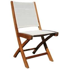 Chicteak Miami Folding Side Chair Set Of 2 Sillas
