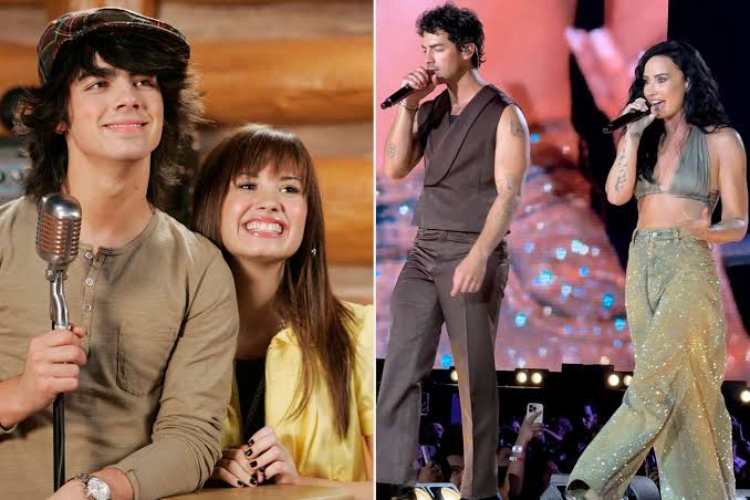 Exes Demi Lovato and Joe Jonas Reunite for 'Camp Rock' Performance