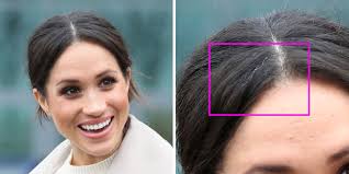 Photos of meghan markle with her naturally curly hair are going viral on social media. Meghan Markle Has One Gray Hair Meghan Markle Not Dyeing Grey Hair