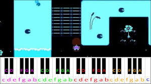The largest free nintendo sheet music resource on the internet! Waterfall Undertale Piano Letter Notes