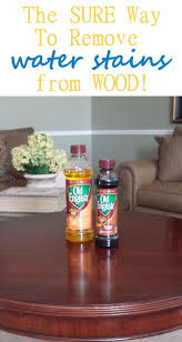How To Remove Water Stains From Wood Remove Water Stains Water Stain On Wood Water Stains