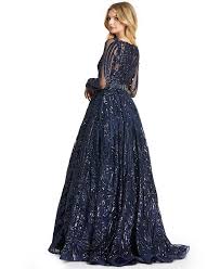 Shop new and preloved mac duggal dresses at up to 85% off retail. Mac Duggal Beaded Illusion Gown Reviews Dresses Women Macy S
