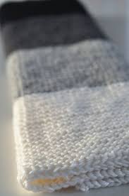 Black And White Baby Blanket Sample Sale 100 Wool Ombre Baby Blanket Black White Blanket Black Baby Blanket Hand Knitting
