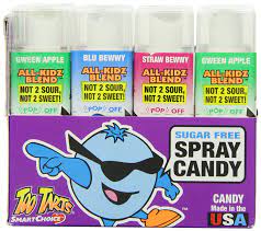 Too Tarts Sugar Free Sour Candy Spray Bottle Assortment Pack Of 12 Walmart Com Walmart Com