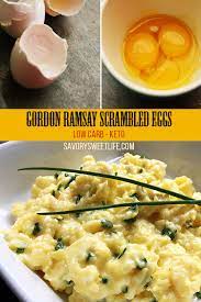 As the show's flabbergasted contestants watched along, ramsay whipped up a beautiful pile of creamy scrambled eggs, giving advice as he went. Are Gordon Ramsay Scrambled Eggs Really That Good Oh Hell Yes