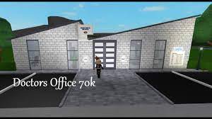 This is one of the nicest looking mansions we've seen in bloxburg so far. Doctors Office No Gamepasses Welcome To Bloxburg Speed Build Youtube