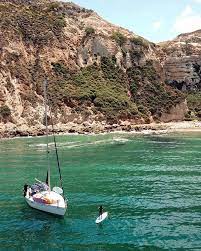 Paddleboarding And Sailing Catalina Island Channel Islands Sailing Trips Catalina Island Sailing