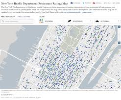 New York Health Department Restaurant Ratings Map Health Department Restaurant Rating Map