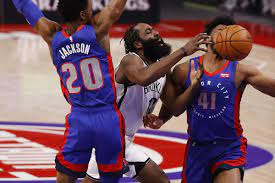 The pistons hold on to a victory. Kd Less Nets Suffer Third Straight Loss Falling To Pistons 122 111 Netsdaily