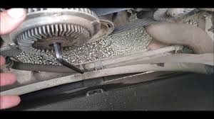 Mercedes Vito How To Change Water Pump And Fan Belt Youtube