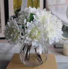 Alibaba.com offers 2,871 artificial dahlias flower products. 2021 Silk Dahlia Flower Bouquet 27cm 10 63 Length Artificial Flowers Dahlias Peony For Wedding Bridal Bouquets Available From Wrdbf 3 42 Dhgate Com