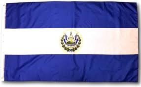 Amazon.com: High Supply El Salvador Flag, 100% Polyester, 3x5, Double  Stitched, Indoor, Blue and White, for El Salvador Independence Day