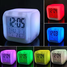 Light Up Alarm Clock Imprintdirect Llc Print Promo Apparel Signs