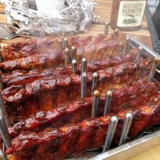 Dreierlei Sparerips Vom Gasgrill 1 2 1 Methode Hobby Griller De Rezept Spareribs Rippchen Grillen Gasgrill Rezepte
