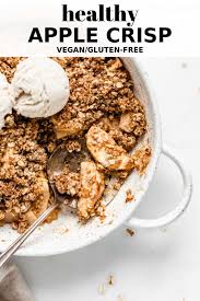 Healthy Apple Crisp Recipe Healthy Vegan Desserts Healthy Apple Crisp Healthy Apple