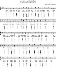 But what are the rest of the lyrics, and when did it become australia's official national anthem? Advance Australia Fair Sheet Music For Tin Whistle Mandolin And Beginner Notes On Piano Irish Folk Songs