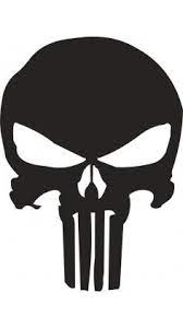Punisher Skull Stencil Vector Free Vector Skull Stencil Punisher Punisher Artwork