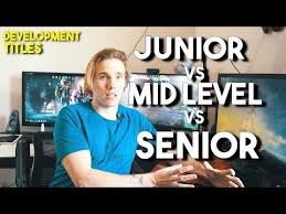 One of my senior developers engaged two of the junior developers on his team about something unrelated. Junior Vs Mid Vs Senior Level Developers The Differences Youtube