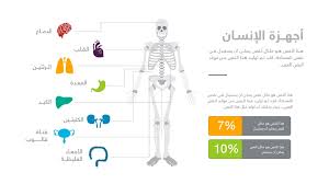 بوربوينت وسيلة تعليمية عن أعضاء جسم الانسان human organ organs human