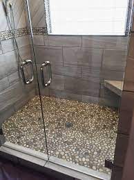 Bali Cloud Pebble Tile Stone Shower Floor Bathroom Shower Tile Bathroom Remodel Shower