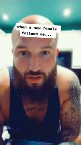 When a new female follows me...