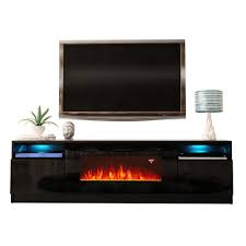 The 75 lbs is spread throughout the credenza. York 02 Electric Fireplace 79 Tv Stand Meble Furniture