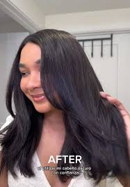 Nunca vuelvo al cabello sin brillo y opaco 😍✨ Los tintes de @WELLA  colorcharm have changed the color game for me 🤌🏽 Ahora puedo tener  cabello oscuro y de aspecto saludable con menos daño 💕 Consíguelos ...