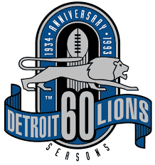 Images Of Detroit Lions Football Logos Detroit Lions Anniversary Logo 1993 Detroit Lions 60t Detroit Lions Detroit Lions Football Logo Detroit Lions Logo